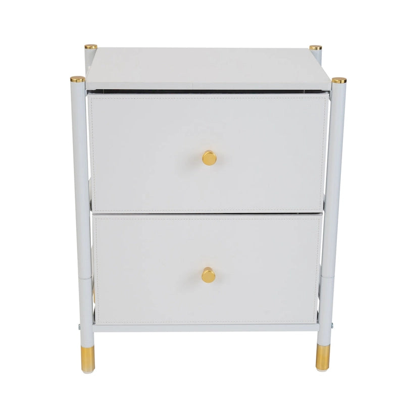Comodino di lusso con 2 cassetti