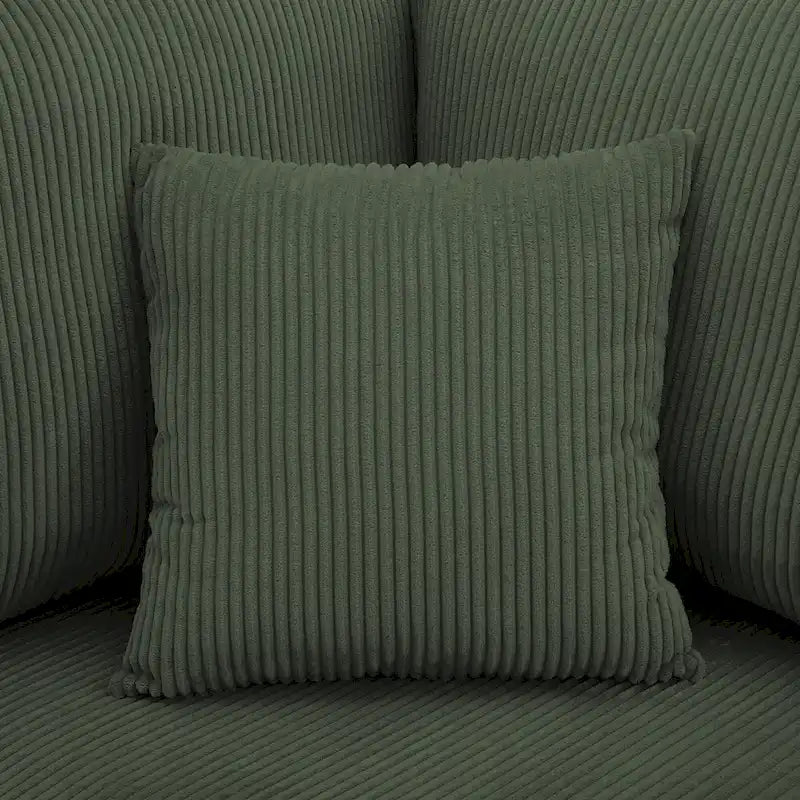 Modułowa sofa sztruksowa o dowolnym układzie i wielu kształtach