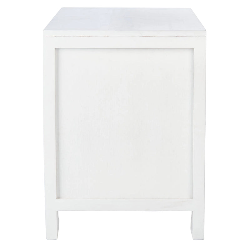 Comodino stile costiero con 1 cassetto e 1 anta