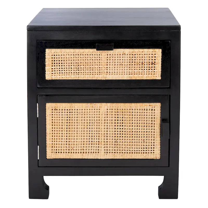 Comodino stile costiero con 1 cassetto e 1 anta