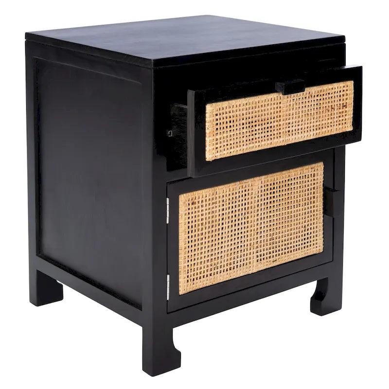 Comodino stile costiero con 1 cassetto e 1 anta