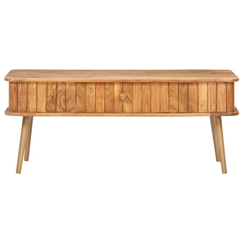 Stolik kawowy 39.4x19.7x15.7 z litego drewna akacjowego
