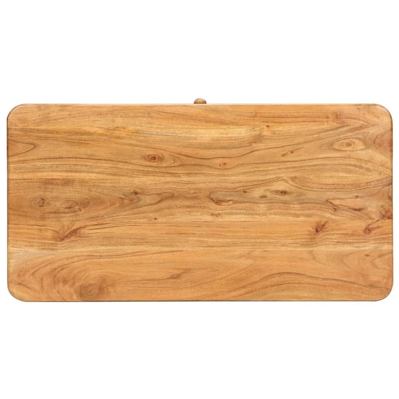 Stolik kawowy 39.4x19.7x15.7 z litego drewna akacjowego