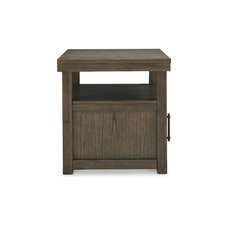 Tavolino laterale marrone - 24W x 26D x 26.63H