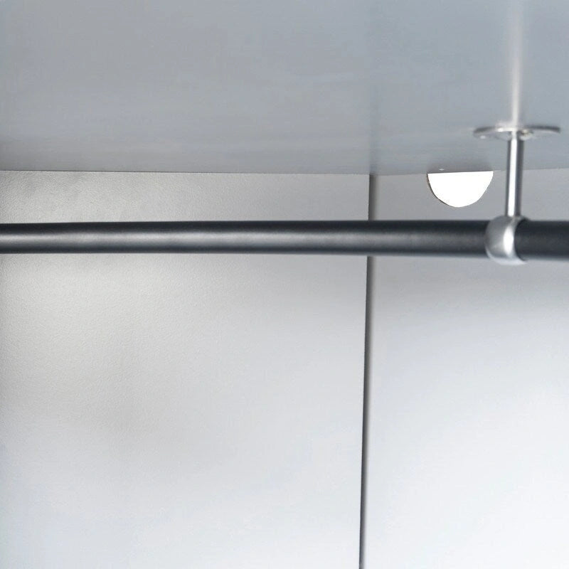 Polygon Corner Wardrobe Hanging Storage Closet Cabinet